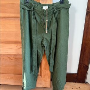 Fat Face High-Waisted Tie Pants